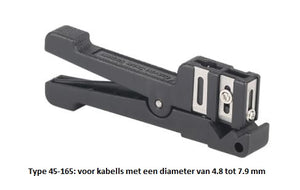 2-Way Bundel stripper Zwart